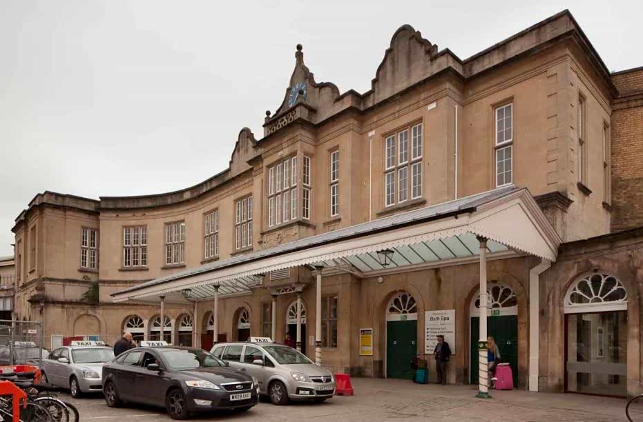 Bath Spa train station. Credit SS Great Britain